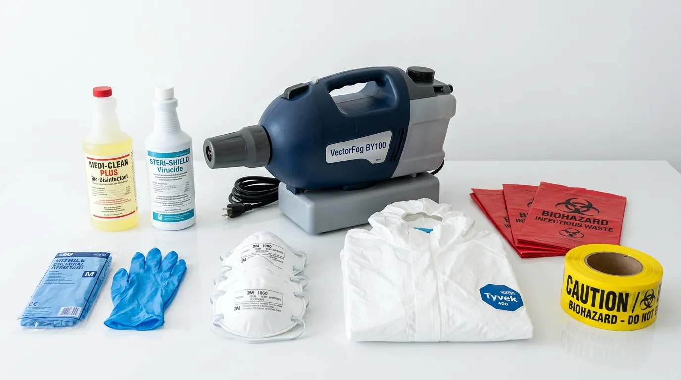 Professional biohazard remediation crew working in Bethel Park